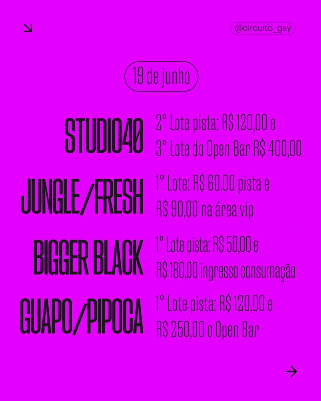 17 festas do tribal house para você escolher - calendário e preços atualizados até a publicação deste conteúdo