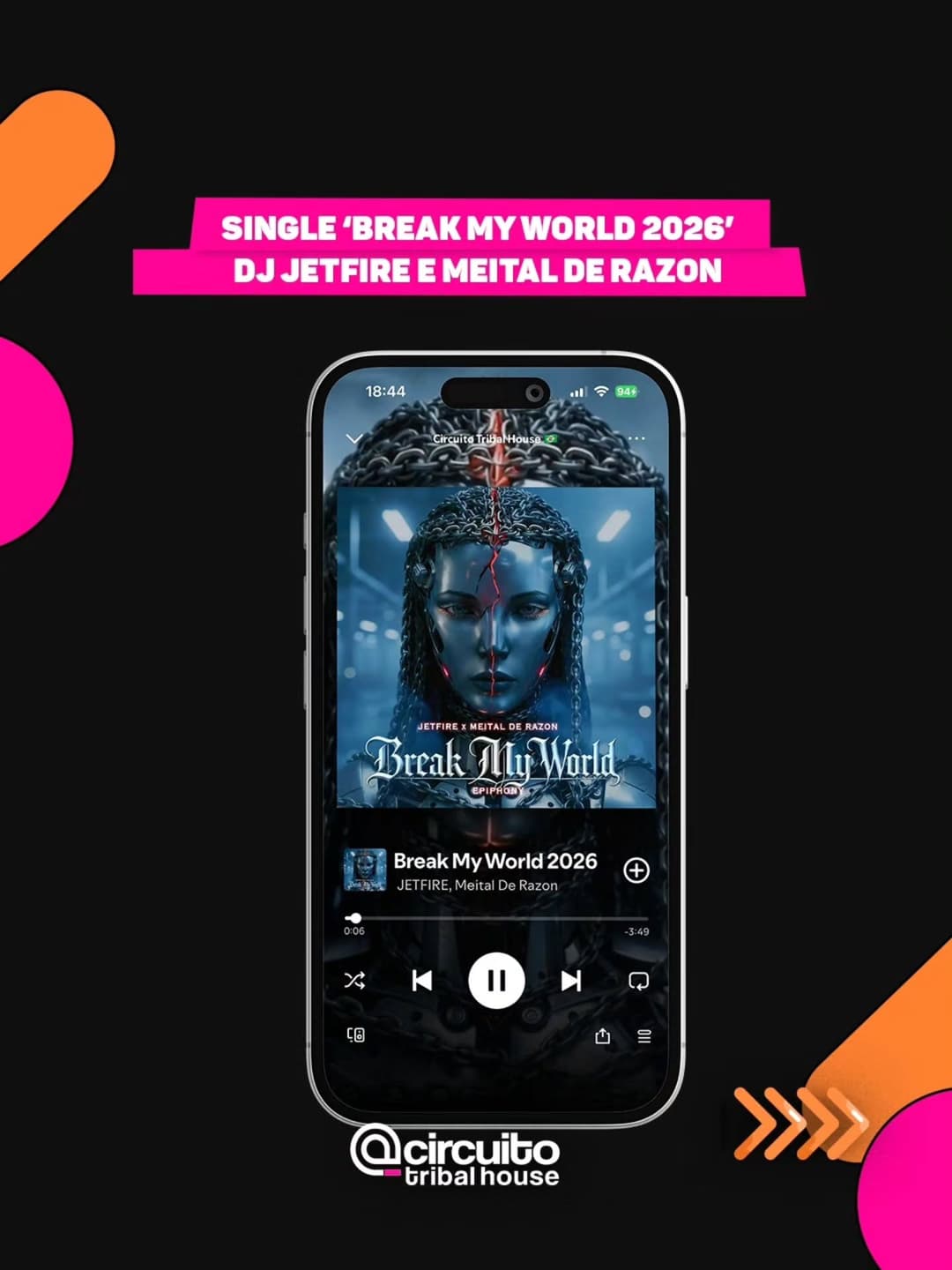 Escute estas e outras músicas na Playlist da Circuito Tribal House no Spotify (link na bio)