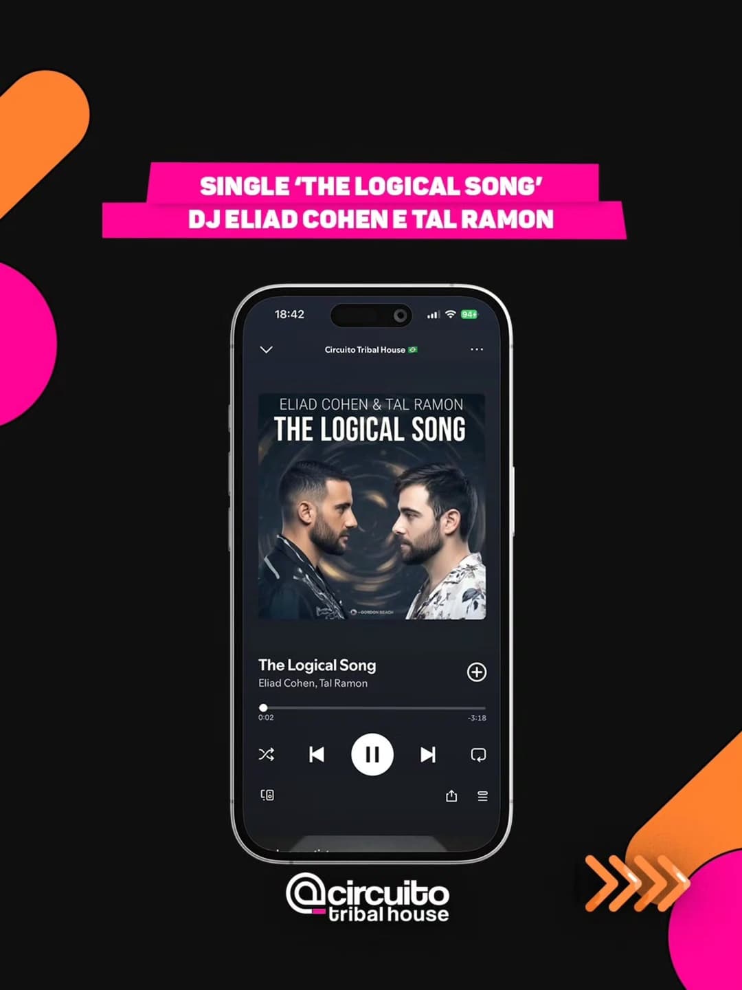 Escute estas e outras músicas na Playlist da Circuito Tribal House no Spotify (link na bio)