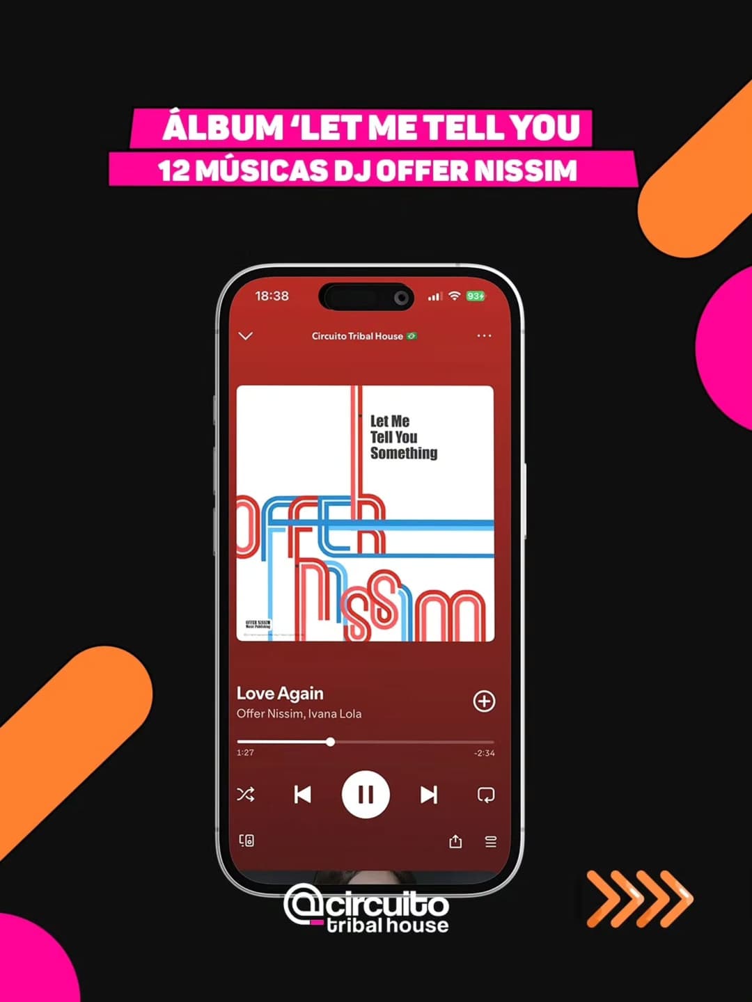 Escute estas e outras músicas na Playlist da Circuito Tribal House no Spotify (link na bio)