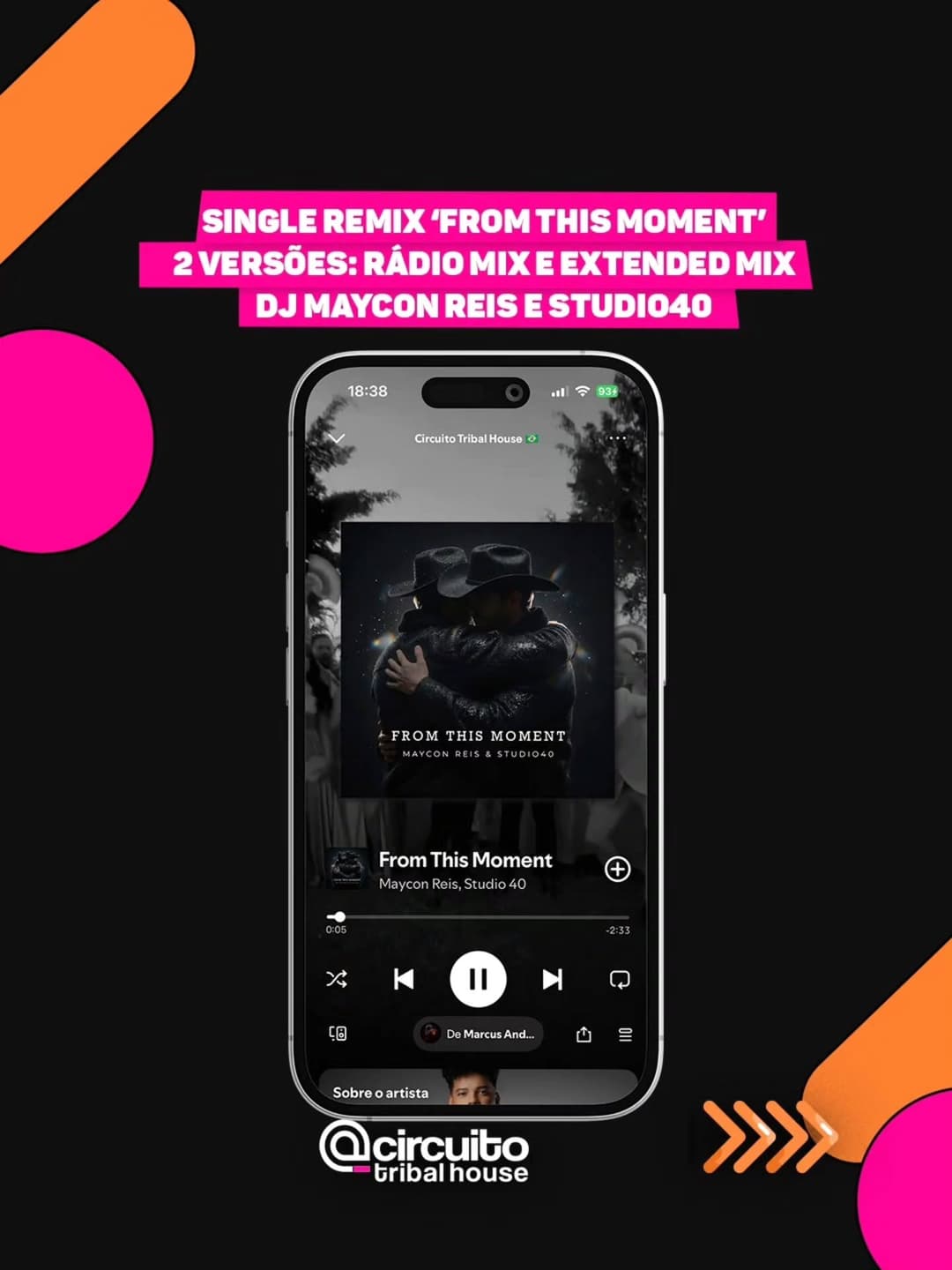 Escute estas e outras músicas na Playlist da Circuito Tribal House no Spotify (link na bio)