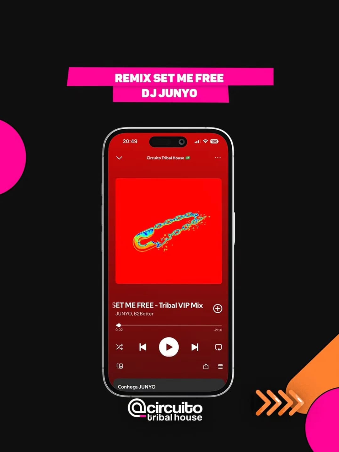 Escute estas e outras músicas na Playlist da Circuito Tribal House no Spotify (link na bio)